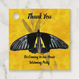 Etiquetas Para Lembrancinhas Marca de Favor do Partido do Aquecimento da Casa