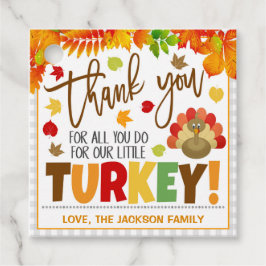 Etiquetas Para Lembrancinhas Marca de Presente de Queda