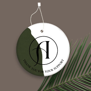 Etiquetas Para Lembrancinhas Marca de travamento de negócios do logotipo redond