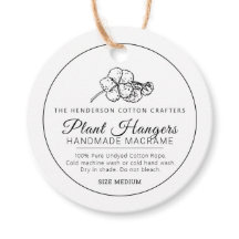 Marca do produto "Cabides de Algodão caseiros"