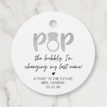 Marca Favorita de Anel de Prata Pop The Bubbly