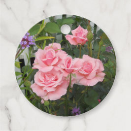Etiquetas Para Lembrancinhas Marcador de Favor Rosa Pêssego