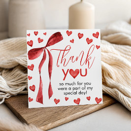 Etiquetas Para Lembrancinhas Marcadores de Favor de Laço Vermelho Sweetheart