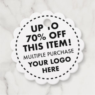 Etiquetas Para Lembrancinhas Marcadores de Favor Ondulados 70% OFF Desconto par