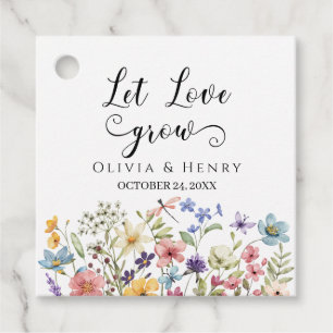 Etiquetas Para Lembrancinhas Marcadores de Favoritos do Casamento de Flor Selva