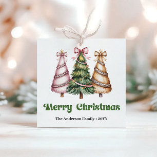 Etiquetas Para Lembrancinhas Marcadores de Presente Personalizados de Natal com