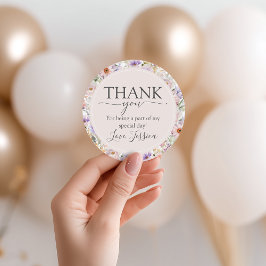 Etiquetas Para Lembrancinhas Marcas de Favor de Aniversário Pequena Flor Silves