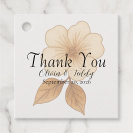 Etiquetas Para Lembrancinhas Marcas de Favor de Casamento Rustic Romance