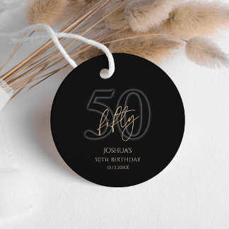 Etiquetas Para Lembrancinhas Marcas de Favor de Festa de Aniversário de 50 Anos