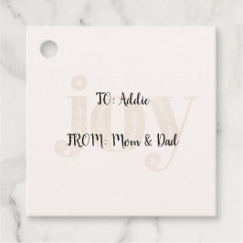 Etiquetas Para Lembrancinhas Marcas de Favoritos de Férias de Joy