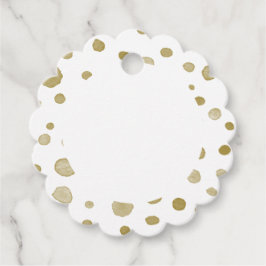 Etiquetas Para Lembrancinhas Marcas de Favoritos de Pontos de Aquarela Ochre Co