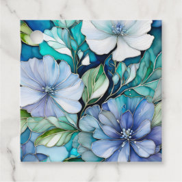 Etiquetas Para Lembrancinhas Marcas de Presente de Arte com Tinta Floral Colori