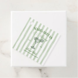 Etiquetas Para Lembrancinhas Margaritas e Matrimônio Listras de Solteira