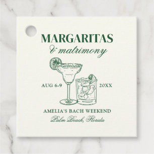 Etiquetas Para Lembrancinhas Margaritas e Matrimony Bach