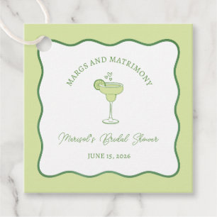 Etiquetas Para Lembrancinhas "Margs & Matrimony" Limonada Margarita Chá de Noiv