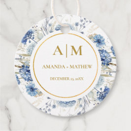 Etiquetas Para Lembrancinhas Marinho Azul Primavera Floral Bloom Casamento