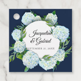 Etiquetas Para Lembrancinhas Marinho Floral White Hydrangea Leaf Greenery Casam