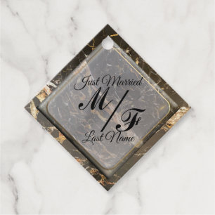 Etiquetas Para Lembrancinhas Mármore Elegante Personalizado