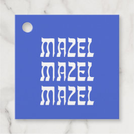 Etiquetas Para Lembrancinhas Mazel Mazel Mazel Hanukkah Bar Mitzvah Favor Tag