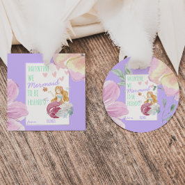 Etiquetas Para Lembrancinhas MERMAID Personalizado do Dia de os namorados de sa