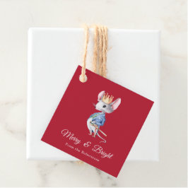 Etiquetas Para Lembrancinhas Merry & Bright Nutcracker Mouse Christmas