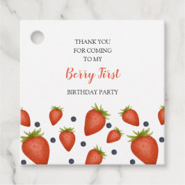 Etiquetas Para Lembrancinhas Meu Primeiro Aniversário de Berry