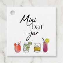 Mini Bar em marcas de jar