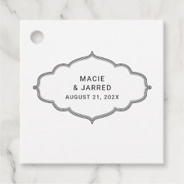 Etiquetas Para Lembrancinhas Minimalista Clássico Elegante Moderno