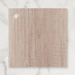 Etiquetas Para Lembrancinhas Modelo Elegante de Placa de Madeira Marrom