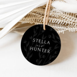 Etiquetas Para Lembrancinhas Moderna Elegância Vitoriana Verde