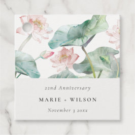 Etiquetas Para Lembrancinhas Moderno Pastel Blush Waterlily Qualquer Aniversári