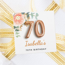 monograma de eucalipto com rosa de ouro floral de