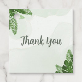 Etiquetas Para Lembrancinhas Monstera Marcador de Favor de Chuveiro Folhagem Tr