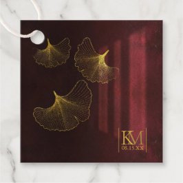 Etiquetas Para Lembrancinhas Moonlight Romance Obrigado Burgundy ID881