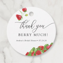 Etiquetas Para Lembrancinhas Morango | Bagas Doces | Lembranças