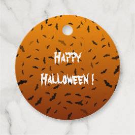 Etiquetas Para Lembrancinhas Morcegos de Halloween
