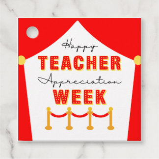 Etiquetas Para Lembrancinhas Movie Star Teacher Appreciation Red Carpet