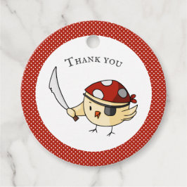 Etiquetas Para Lembrancinhas Muito Obrigado, Tema Pirata Pássaro Personalizado