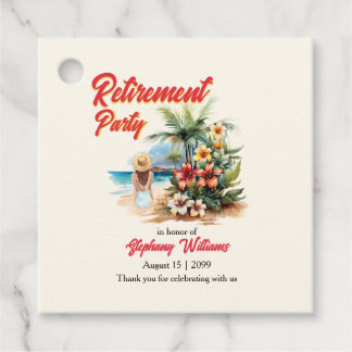 Etiquetas Para Lembrancinhas Mulher do Partido da Reforma das Mulheres Praia Al