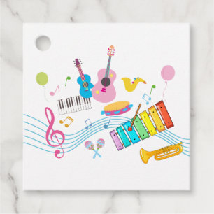 Etiquetas Para Lembrancinhas música, instrumentos musicais, tambores cantando