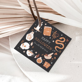 Etiquetas Para Lembrancinhas Mystic Boho Crystal Halloween