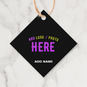ETIQUETAS PARA LEMBRANCINHAS NA MODA MODERNO PERSONALIZÁVEL NEGRO VERIFICADO CO