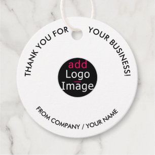 Etiquetas Para Lembrancinhas Na moda profissional Obrigado White personalizado
