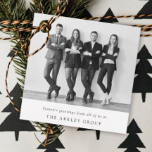 Natal corporativo | Empresas em preto e branco