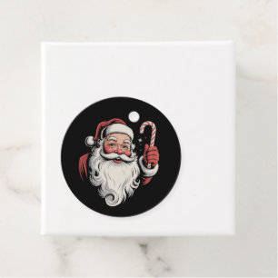 Etiquetas Para Lembrancinhas Natal Papai Noel Presente Retro Vintage