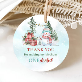 Etiquetas Para Lembrancinhas Natal Snowman Primeiro Aniversário