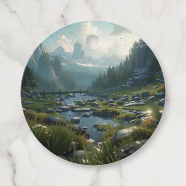 Etiquetas Para Lembrancinhas Natureza 21. (Frente)