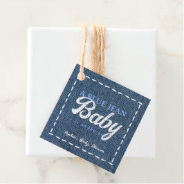 Etiquetas Para Lembrancinhas Navy Blue Jean Baby Boy Baby Shower