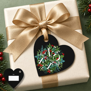 Etiquetas Para Lembrancinhas NOEL Verdura Frutas Natal Preto