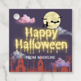 Etiquetas Para Lembrancinhas Noite de horrores, bonitinhos convites para festas